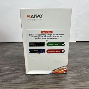 MAIWO K3016S G1 Bay USB 3.0 Type-C to M.2 SATA Hard‎ disk Drive Docking Station